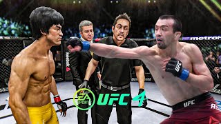 Bruce Lee vs Askar Askarov  EA Sports UFC 4  Bruce Lee Fight Club 🔥🐲 [upl. by Anairt]