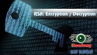 RSA Key Generation  Encryption  Decryption  شرح بالعربي [upl. by Enilkcaj]