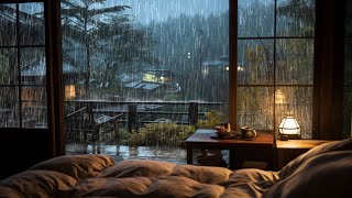 【4M】 Soothing Rain Sounds🌧️  Come in to the bed and close your eyes to feel the rain😴 [upl. by Harolda113]