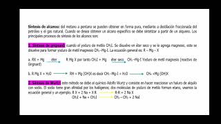 Obtención de alcanos [upl. by Demmy]