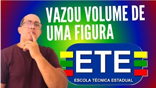 VAZOU QUESTÃO SOBRE VOLUME ETE INTEGRADO 20251 [upl. by Sheffy336]