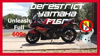 How to derestrict Yamaha FZ6R [upl. by Marcile]