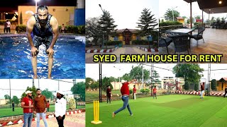 SYED FARM HOUSE FOR RENT IN SHAMSHABAD WEEKEND  SUMMER POOL [upl. by Lail976]