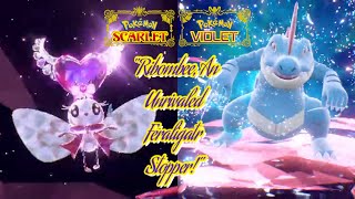 Ribombee SOLO 7 Star Mightiest Mark Feraligatr Raid  Pokémon Scarlet amp Violet [upl. by Jennilee]