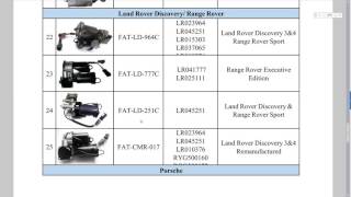 Air compressor AMK WABCO Gas Pump repair kits 2213200704 [upl. by Einon979]