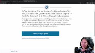 Complete detail on how to apply N400 application for naturalization Online [upl. by Asilram]