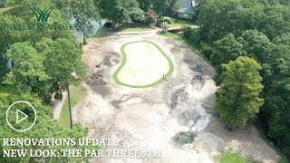 Brand New Look Changes to Pawleys Plantation’s Par Three 7th Hole [upl. by Laurin]