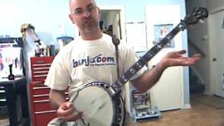 LOTW  Banjo lessons Alternate tunings  D tuning Part 2 [upl. by Enneillij]