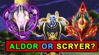 Should you go Aldor or Scryer in TBC Classic THE TRUTH [upl. by Egroeg548]