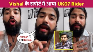 UK07 Rider React On Armaan Malik Slapped Vishal Pandey  Bigg Boss OTT 3 [upl. by Tezile753]