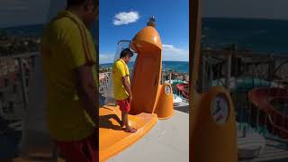 Looping Rocket Water Slide at Club Mega Saray Shorts [upl. by Jan]