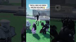 Trolling as SEEK dapandagirlroblox roblox robloxvc micuproblox troll robloxfyp game fyp [upl. by Yelhak]