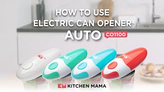 How to Use Kitchen Mama Electric Can Opener  Kitchen Mama [upl. by Ivad240]