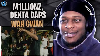 M1llionz x Dexta Daps  Wah Gwan  RAGTALKTV REACTION [upl. by Otit418]