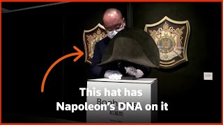 Newly discovered hat has Napoleons DNA on it [upl. by Annaitsirhc454]