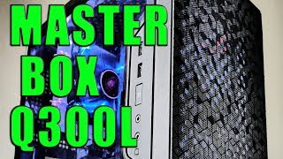 Best Budget PC Chassis 2018 Cooler MasterBox Q300L [upl. by Hayyifas]