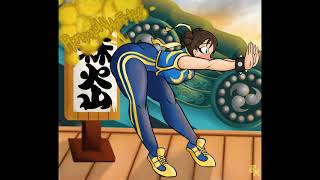 Gassy Chun Li exercising to stay hot girl farty [upl. by Bearce]