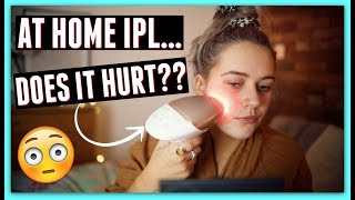 TESTING AT HOME IPL amp MY TIPS FOR SMOOTH SKIN  AD  EmmasRectangle [upl. by Lalise]