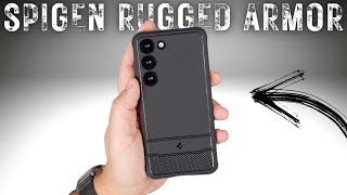 Samsung Galaxy S23 Case  Spigen Rugged Armor [upl. by Roxy]