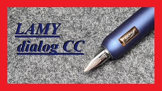 Lamy dialog CC  Review Deutsch [upl. by Ramedlav]