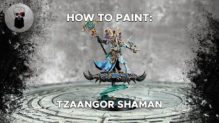 Contrast How to Paint Tzaangor Shaman [upl. by Ardnasak70]