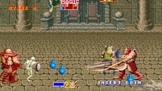 Golden Axe 1 arcade gameplay playthrough longplay [upl. by Hyacintha]