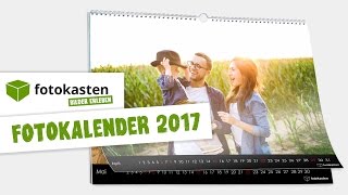 Fotokalender gestalten für 2017  online bei fotokastende [upl. by Tati456]