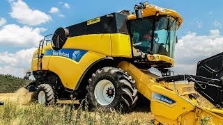 MoissonHarvest dOrge  New Holland CX740 HD [upl. by Nerrej]