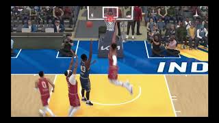 Absolutely insane Giannis block in 2k [upl. by Nirhtak]