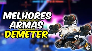 War Robots Brasil  DEMETER com os MELHORES EQUIPAMENTOS para SOBREVIVER MAIS [upl. by Resa]