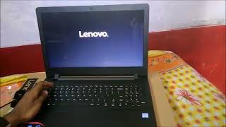 Lenovo FreeDos NO OS Windows Installation BIOS Setup [upl. by Leahicm671]