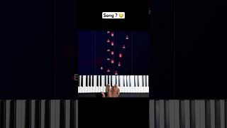 Learn how to play this song in 1 minute 🙄🙄😳 and impress all your friends pianototurial [upl. by Noyart279]