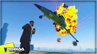 JETS VS STICKY BOMBS  GTA 5 Funny Moments  E629 GTA 5 PS4 [upl. by Aehcsrop821]