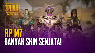 PUBG MOBILE  RP M7 PUNYA BANYAK SKIN SENJATA😱 [upl. by Mcmurry658]