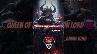 Best of demon lord anime part anime animeedit edit shortvideo demon fansing youtubethumbnails [upl. by Atteloiv]