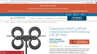 ClearStream 4MAX Antenna Review did it actually work [upl. by Zedekiah843]