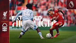 Extended Highlights Liverpool 01 Nottingham Forest  Reds first Premier League defeat [upl. by Gen]