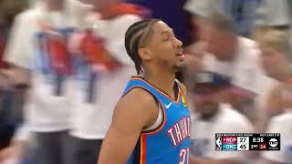 Aaron Wiggins dropped CJ McCollum and shocks the crowd with a insane sequence vs Pelicans Game 2 🥶 [upl. by Etnomal]