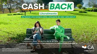 Cash is Back literalmente 1  Cartões de Crédito CA [upl. by Remark]