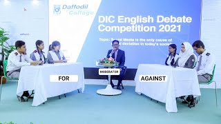 DIC English Debate competition 2021 [upl. by Annoid]