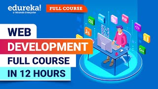 Web Development Full Course  12 Hours  Learn Web Development  Web Development Tutorial  Edureka [upl. by Gan683]