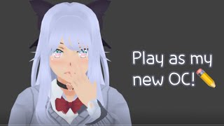 Play as custom my new oc DL II Yandere Simulator [upl. by Dawaj353]