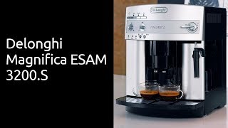 Кофемашина Delonghi Magnifica ESAM 3200S [upl. by Eilyw244]