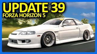 Forza Horizon 5  4 New Cars Horizon Backstage amp More FH5 Update 39 [upl. by Levon]