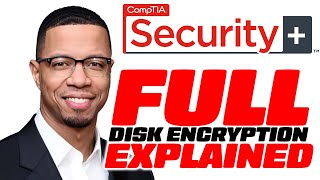 Full Disk Encryption FDE Acronym  CompTIA Security Certification SY0  701 [upl. by Aneral]