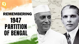 Partition 1947  How ‘United Bengal’ Almost Became A New Country  Independence Day [upl. by Fullerton709]