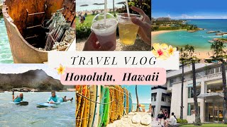 Oahu Adventures Lagoons Surfing Waikiki amp Pearl Harbor Visit and More 🏄🏼‍♀️🤿🌺 Final Vlog [upl. by Lacym]