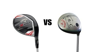 Callaway X Hot 3 Deep Fairway Vs Callaway ERC Fairway [upl. by Dew337]