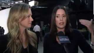 Paget Brewster and AJ Cook interview for On The Red Carpet [upl. by Keily89]