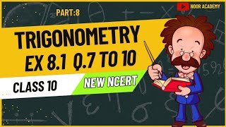 Q78910 ex81 trigonometry class 10 maths new ncert  boardquestion2025 boardpreparation [upl. by Mosier]